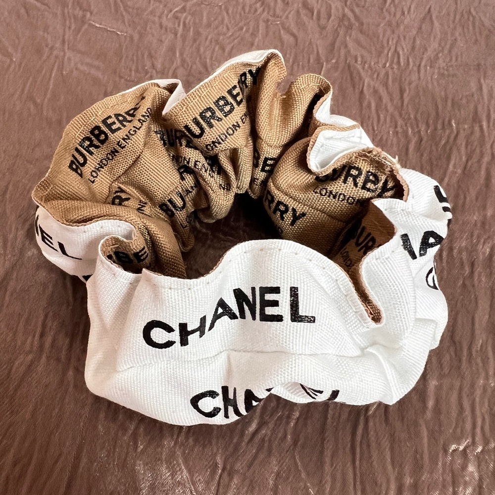 【CHANEL & BURBERRY】Handmade Scrunchie